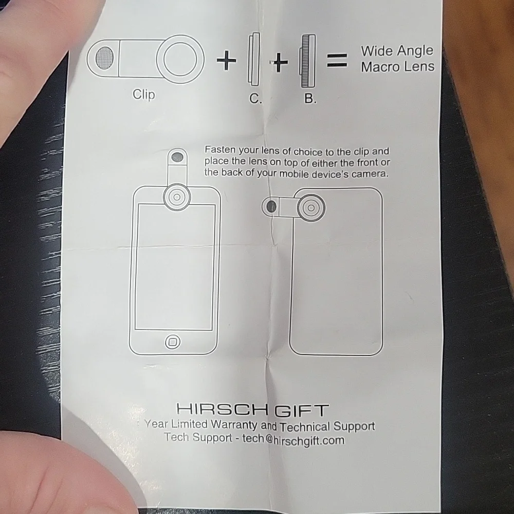 Selfie Remote & lenses for phone